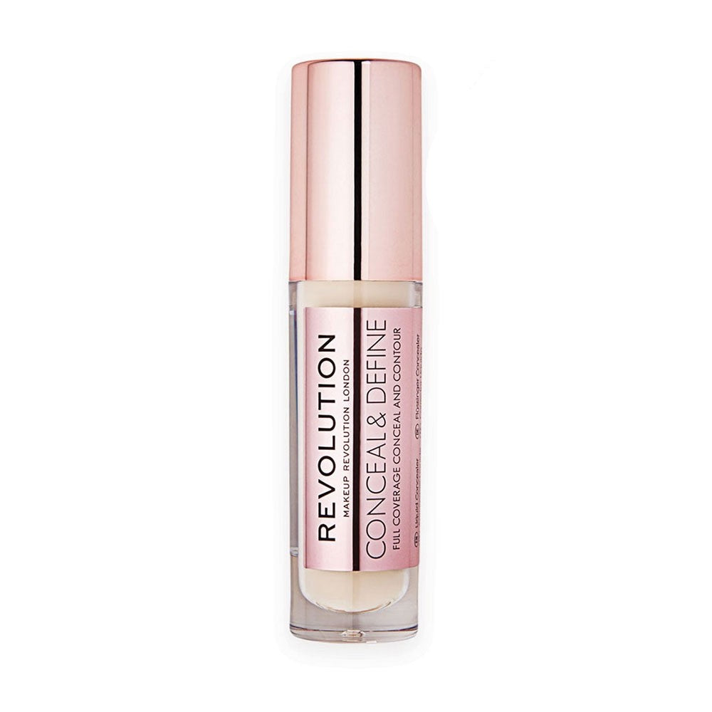 Makeup Revolution, korektor Conceal and Define Concealer C1, 3,4 ml | Vaistine1.lt | WestPharmacy.eu