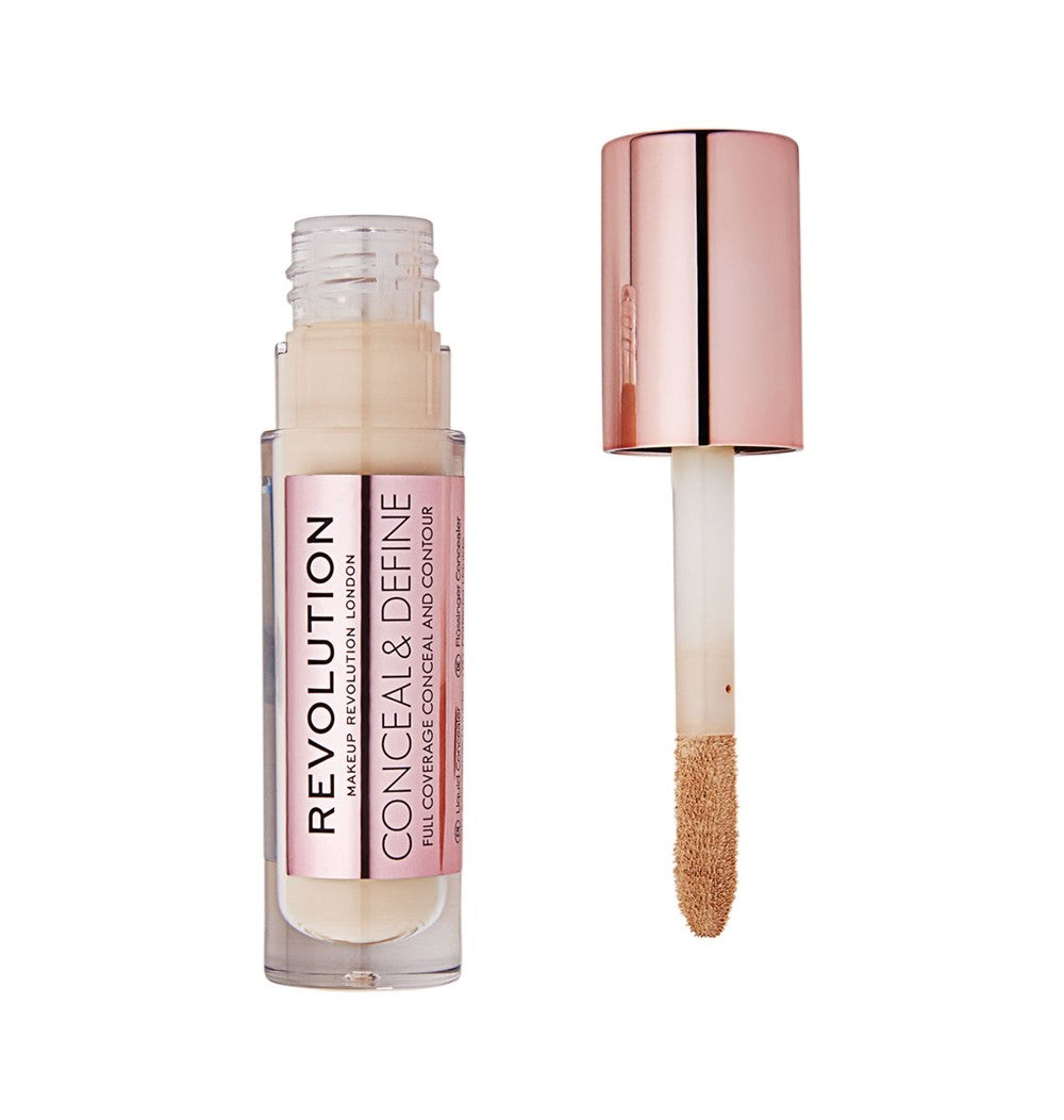 Makeup Revolution Conceal and Define Liquid Concealer C4 | Vaistine1.lt | WestPharmacy.eu
