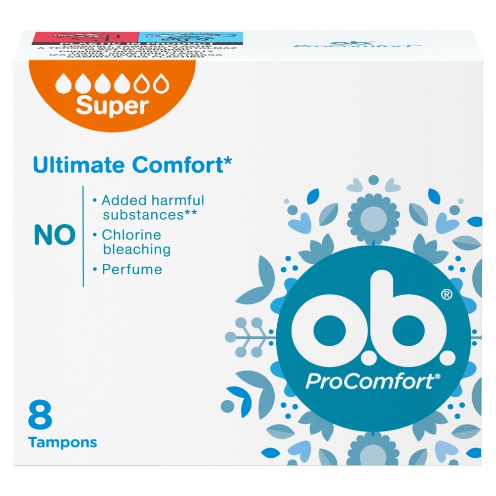 JOHN OB PROCOMFORT SUPER 8 | Vaistine1.lt | WestPharmacy.eu