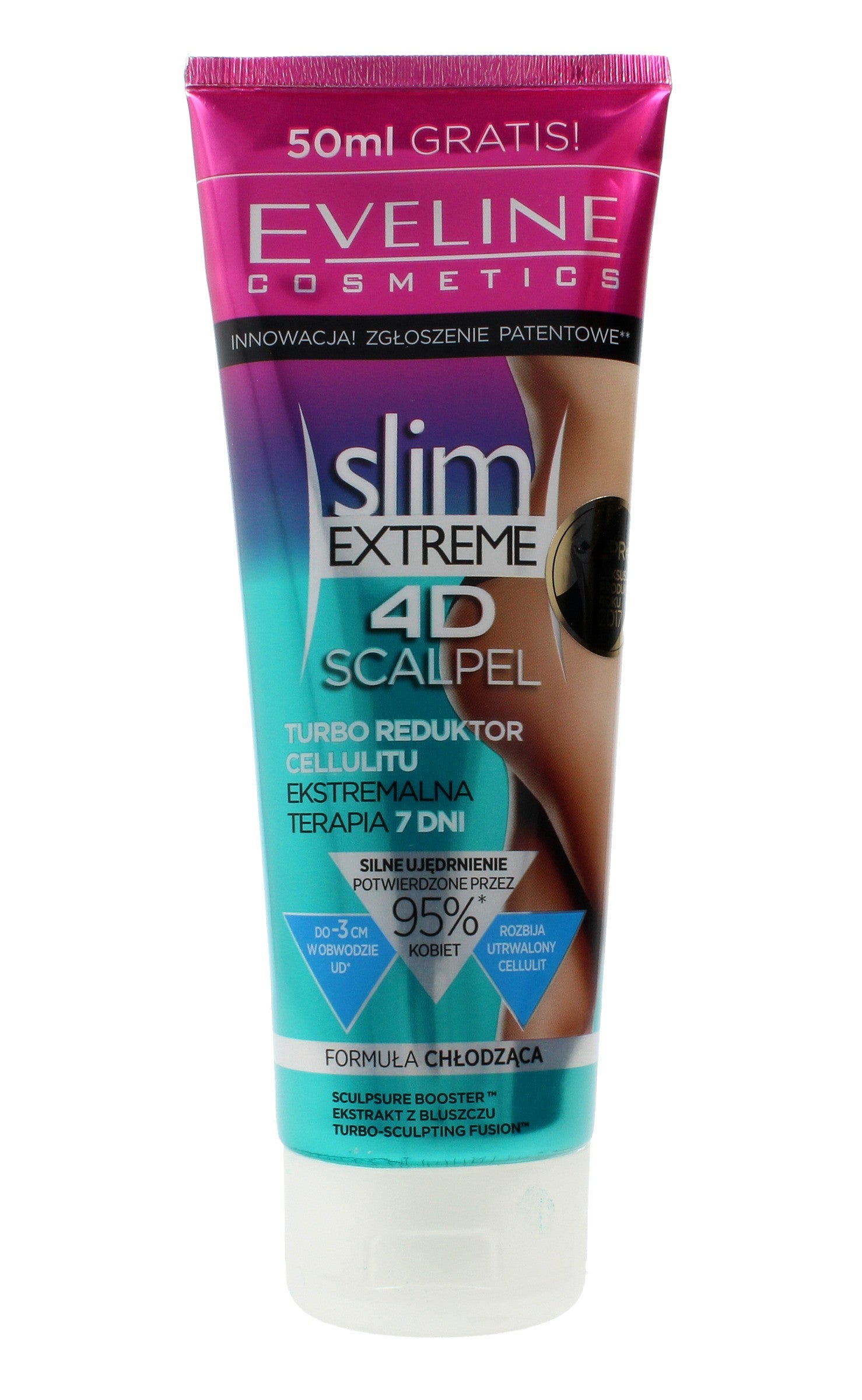 Eveline 4D slim EXTREME Scalpel Turbo Cellulite Reducer 250ml | Vaistine1.lt | WestPharmacy.eu
