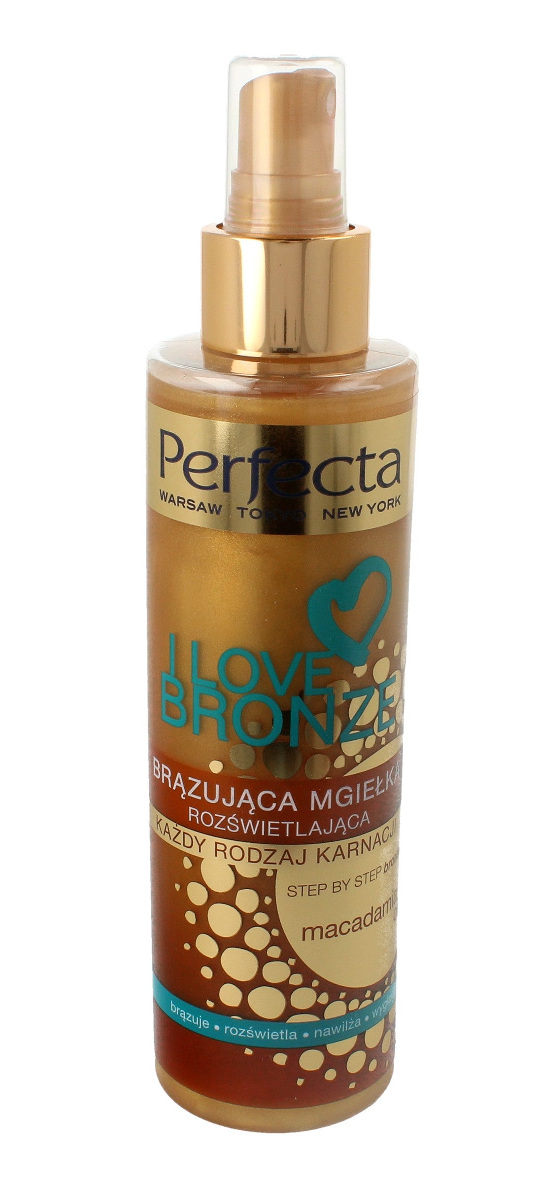 Perfecta I Love Bronze Bronzing Illuminating Mist - all skin tones 200ml | Vaistine1.lt | WestPharmacy.eu