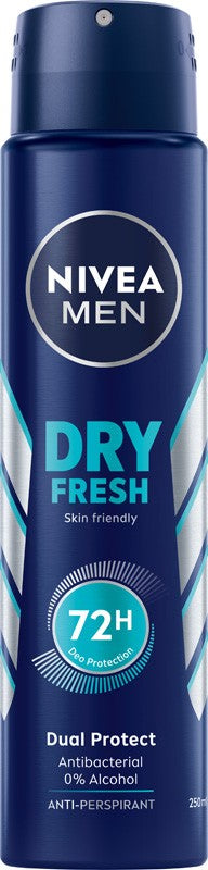 Nivea DRY FRESH deodorant spray for men 250ml | Vaistine1.lt | WestPharmacy.eu