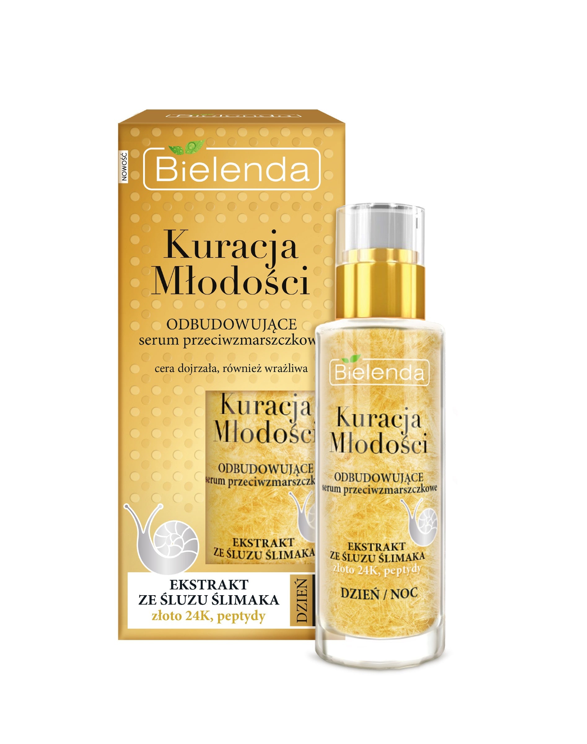 Bielenda Youth Renewal Rebuilding Anti-Wrinkle Serum for Day and Night 30ml | Vaistine1.lt | WestPharmacy.eu