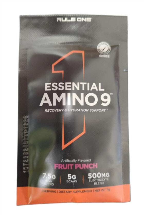 Essential Amino 9, Fruit Punch - 11g (1 serving) - Rule One