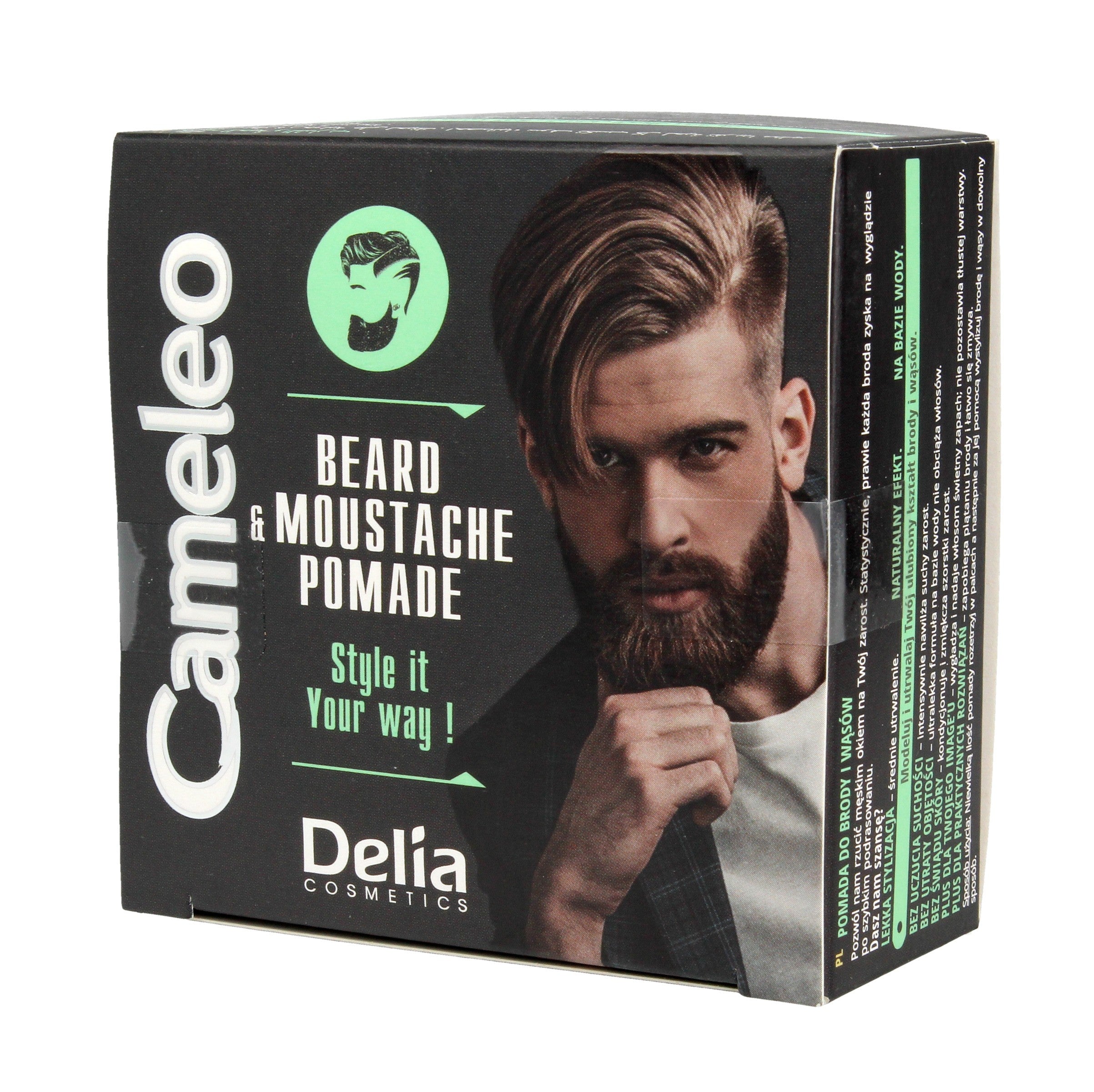 Delia Cosmetics Cameleo Men Pomade for beard and mustache 10ml | Vaistine1.lt | WestPharmacy.eu