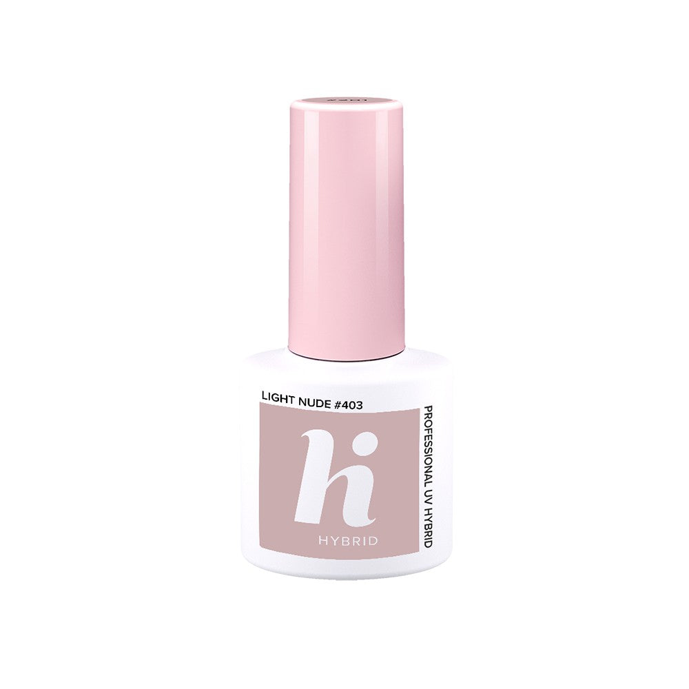 Hi Hybrid Hybrid Lacquer No. 403 Light Nude 5ml | Vaistine1.lt | WestPharmacy.eu