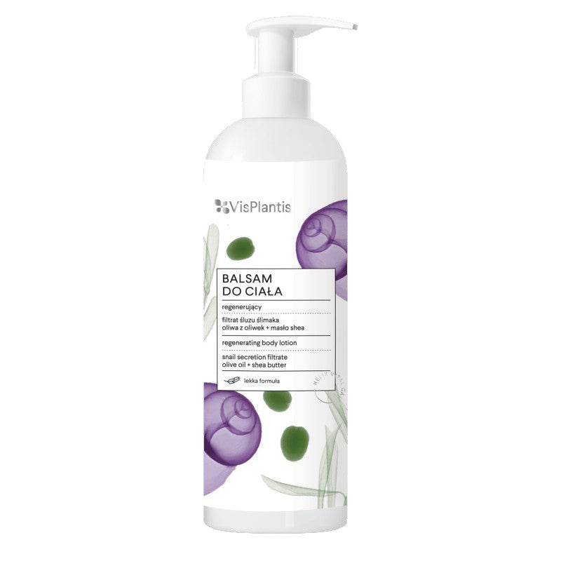 Vis Plantis Helix Vital Care Regenerating body lotion with snail slime filtrate 400ml | Vaistine1.lt | WestPharmacy.eu