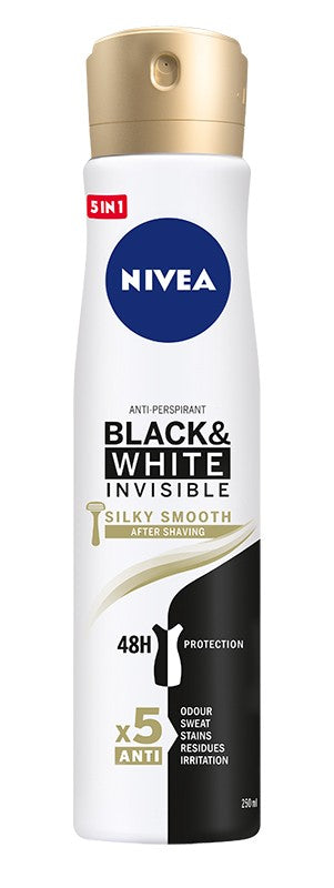 Nivea Deodorant INVISIBLE SILKY SMOOTH spray for women 250ml | Vaistine1.lt | WestPharmacy.eu