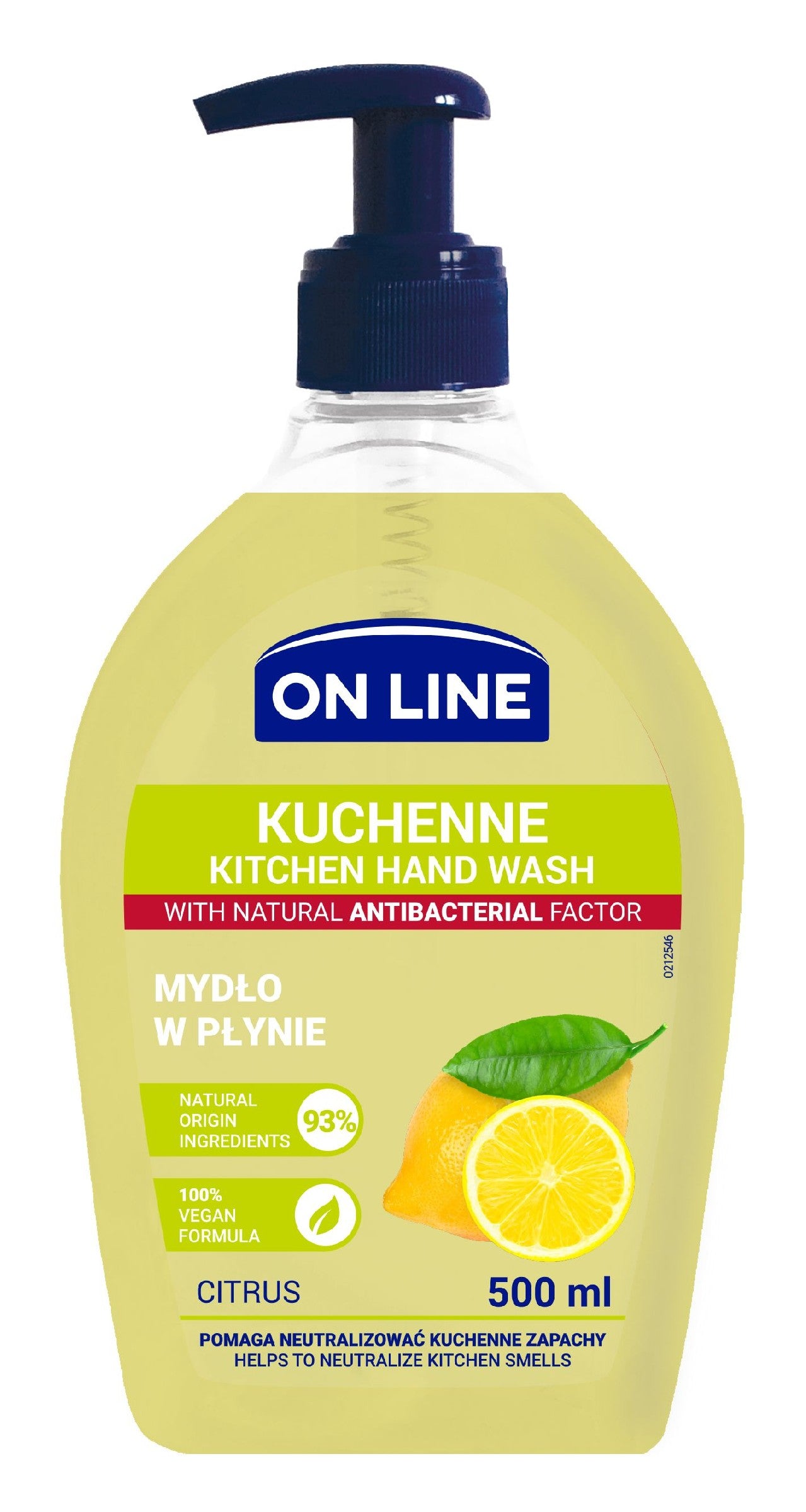 On line Citrus Kitchen Soap in a dispenser 500ml | Vaistine1.lt | WestPharmacy.eu