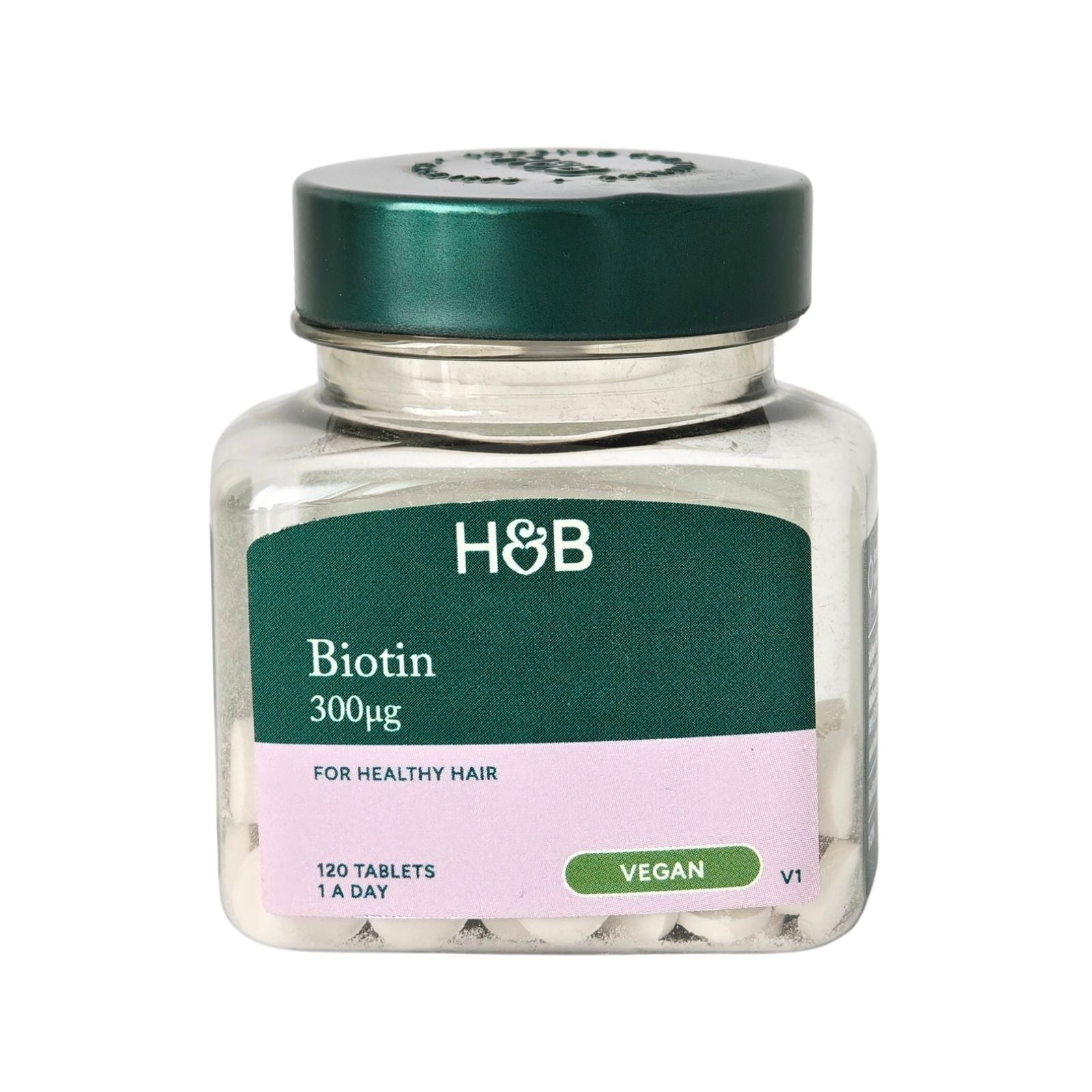Biotin, 300mcg - 120 tablets - Holland & Barrett