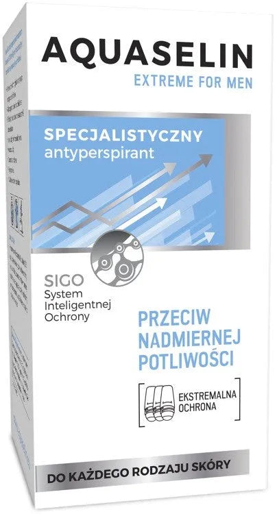 AA Aquaselin Extreme roll-on dezodorantas vyrams 50ml - Kosmetika