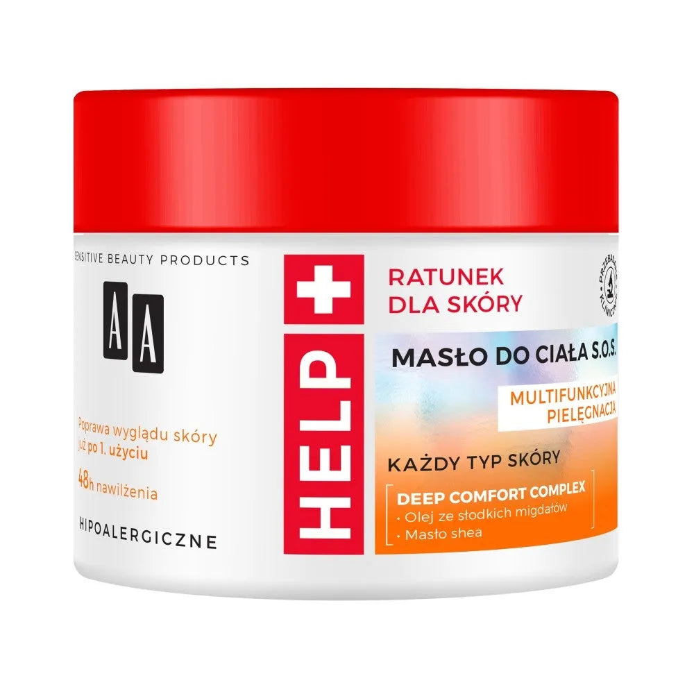 AA HELP S.O.S. Kūno sviestas 250ml - Kosmetika