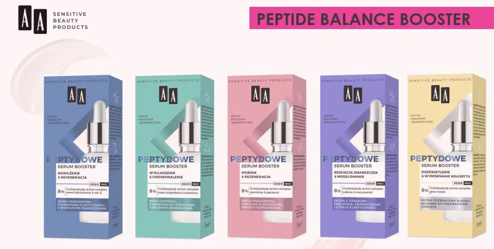 AA Peptide Balance Booster Set - 25 pieces (5x5 pieces) - Kosmetika