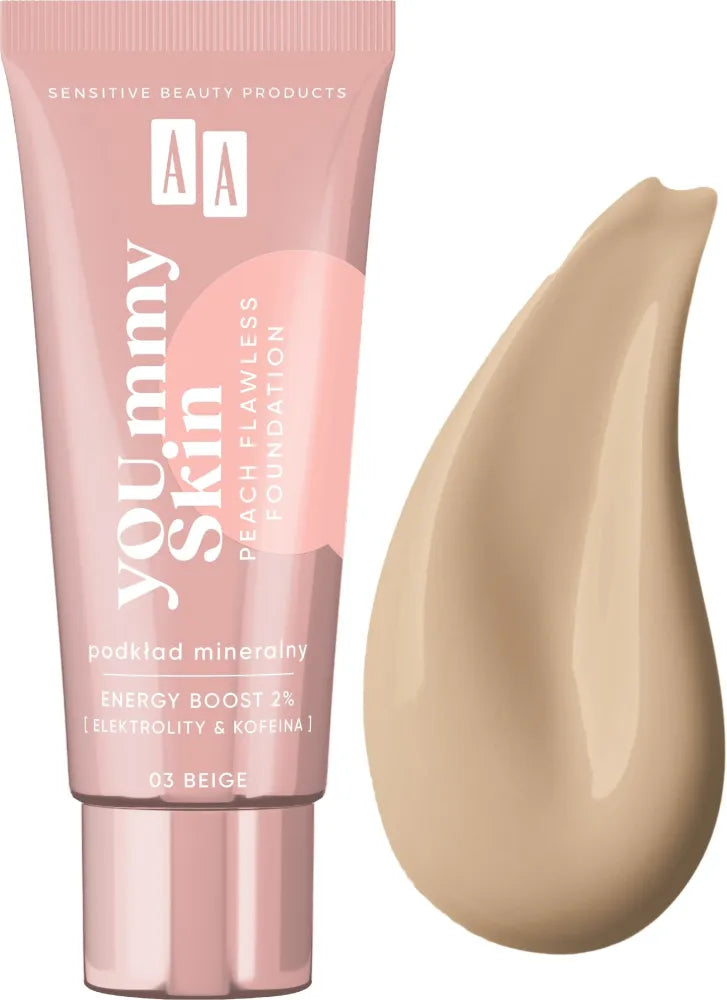 AA You mmy Skin Mineral Foundation Nr. 03 Bežinis 30ml - Kosmetika