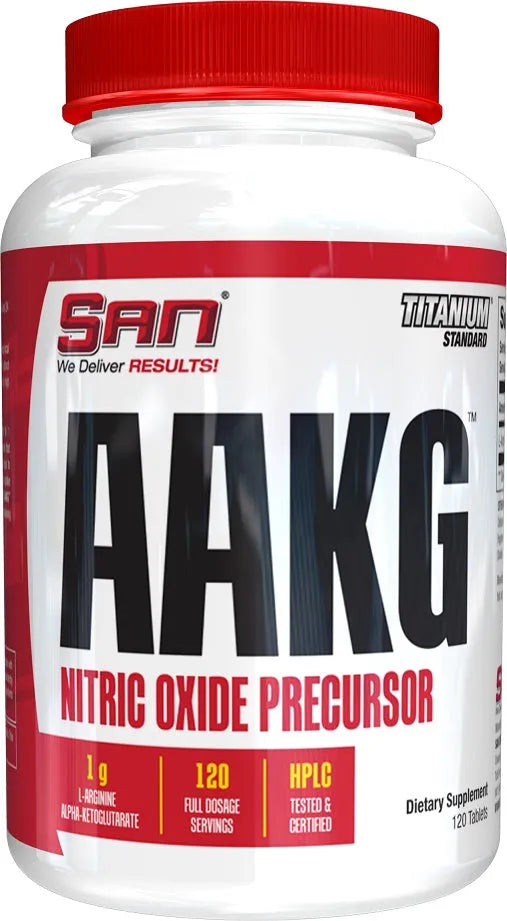 AAKG - 120 tabs - SAN - Sporto papildai
