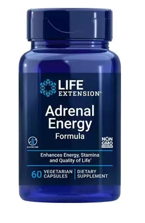 Adrenal Energy Formula - 120 vcaps - Life Extension - Papildai