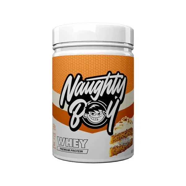 Advanced Whey Frosted Carrot Cake - 900g - Naughty Boy - Sporto papildai