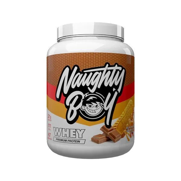 Advanced Whey Milk Chocolate Caramel Biscuit - 2010g - Naughty Boy - Sporto papildai