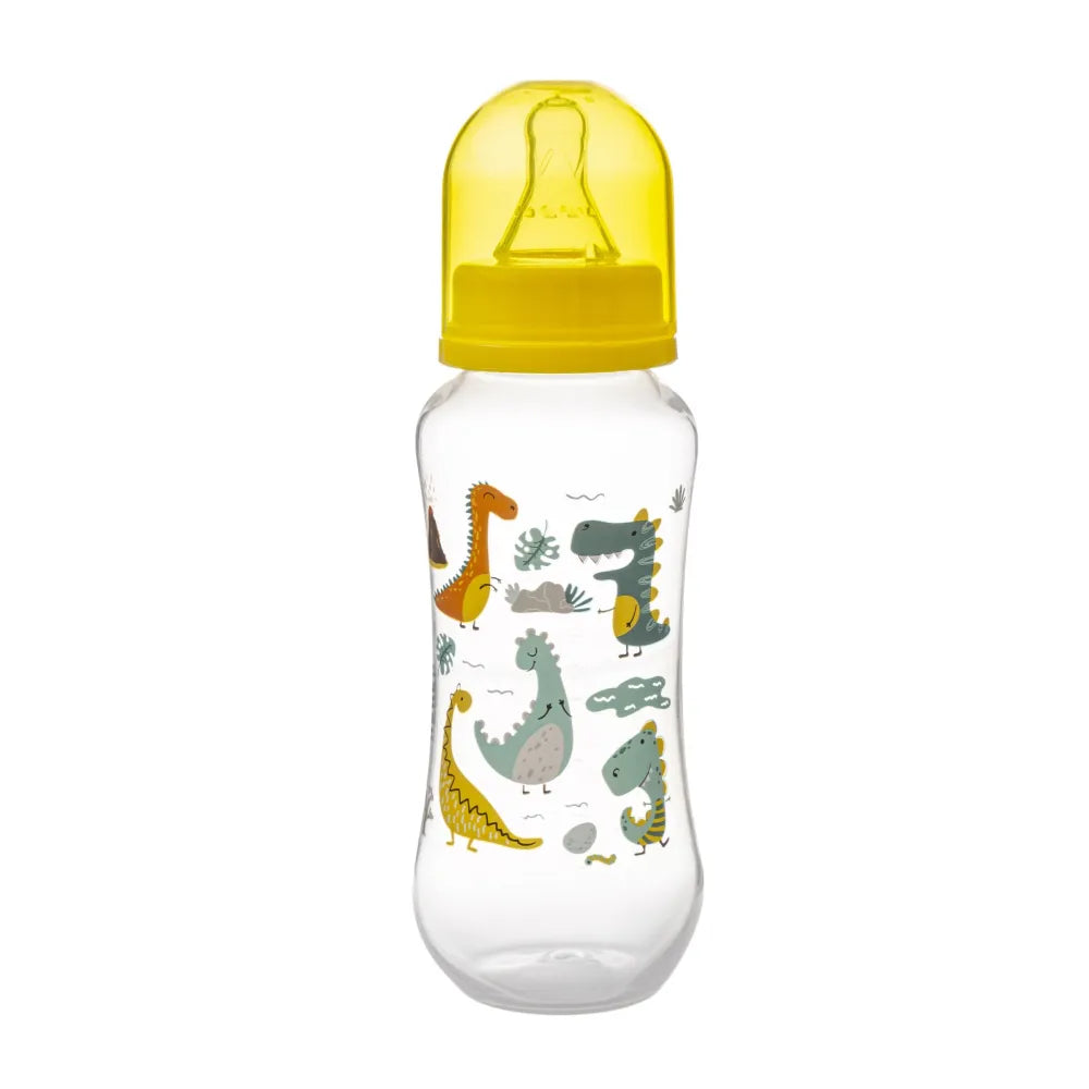AKUKU kūdikių maitinimo buteliukas - Dinozauras 250ml - Kosmetika