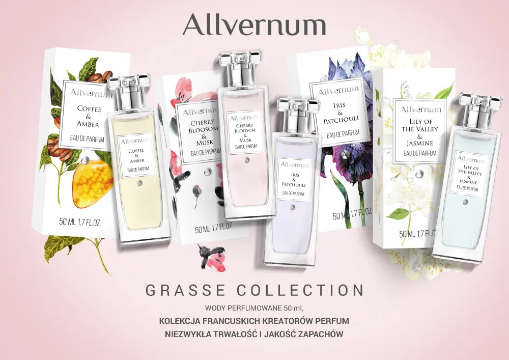 Allvernum Cherry Bloosom & Musk Eau de Parfum 50 ml - Kosmetika