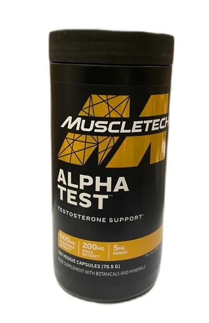Alpha Test - 120 vcaps - MuscleTech - Sporto papildai