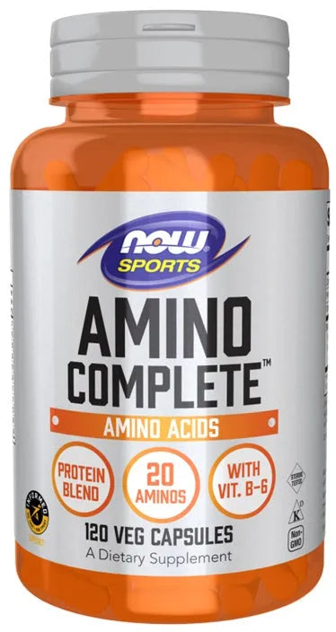 Amino Complete - 120 vcaps - NOW Foods - Papildai