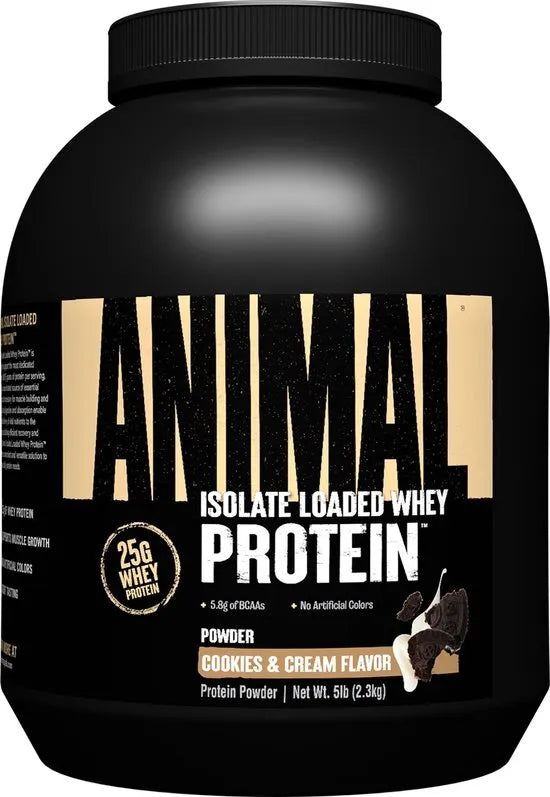 Animal Whey Cookies & Cream - 2300g - Sporto papildai