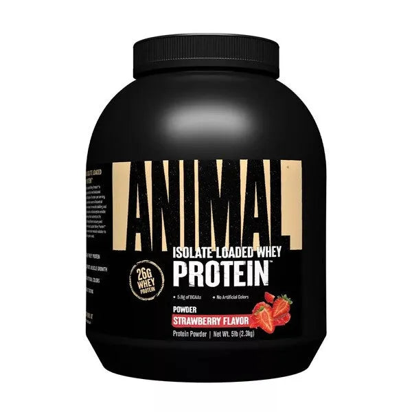 Animal Whey Strawberry - 2300g - Sporto papildai