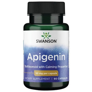Apigenin - 50 mg - N90 - Apigeninas - Swanson - Papildai
