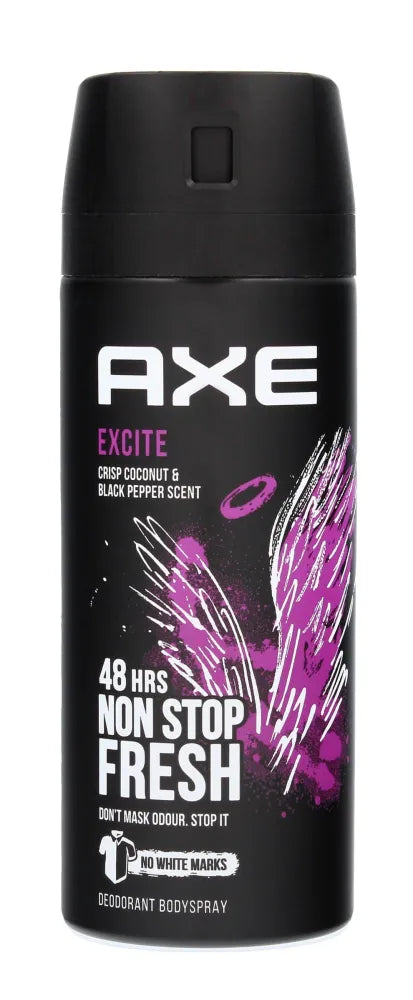 Ax Excite purškiamas dezodorantas 150 ml naujas - Kosmetika