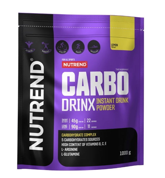 Carbodrinx, Lemon - 1000g - Nutrend