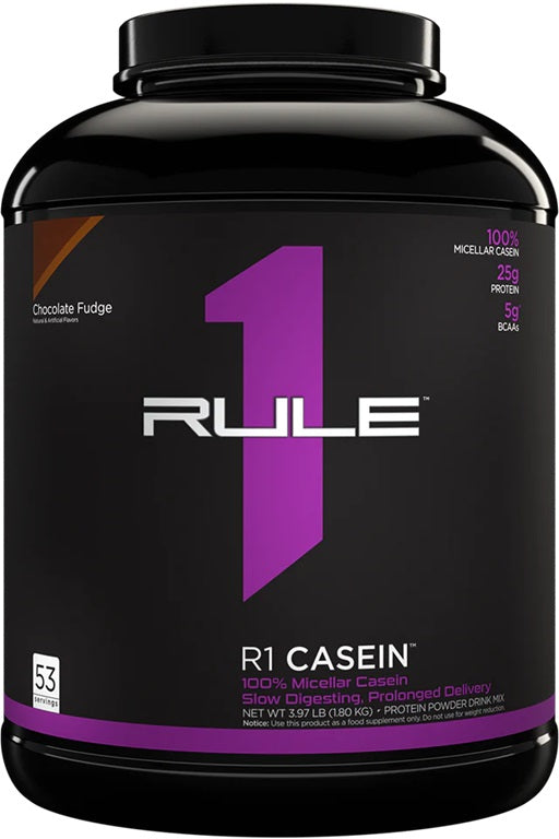 R1 Casein, Chocolate Fudge - 1800g - Rule One