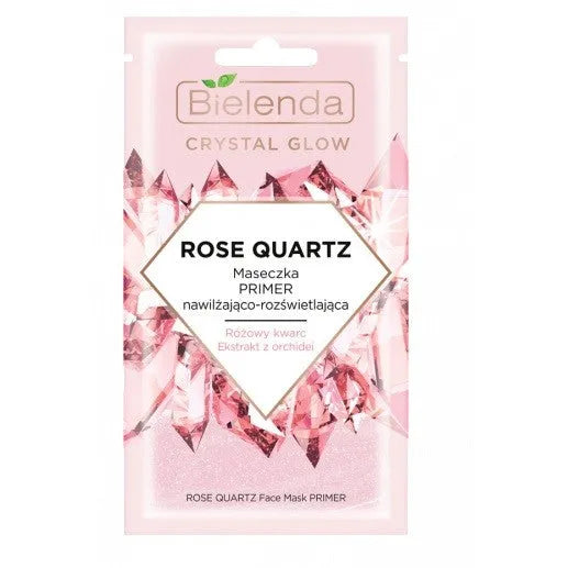 BALTA KRISTALŲ ŠVITĖJIMAS Rose Quartz Mask - Kosmetika
