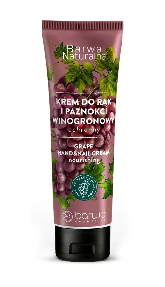 BARWA NATURALNA Apsauginis kremas rankoms ir nagams Vynuogės 100 ml - Kosmetika