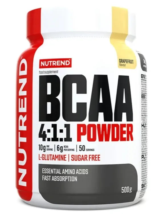 BCAA 4:1:1 Powder Grapefruit - 500g - Nutrend - Sporto papildai