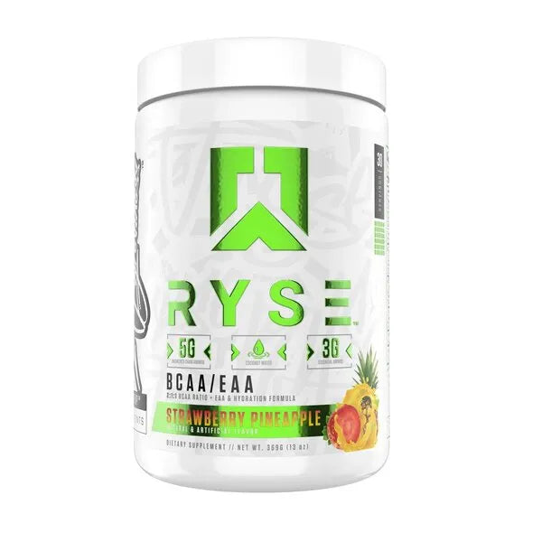 BCAA + EAA Strawberry Pineapple - 369g - RYSE - Sporto papildai