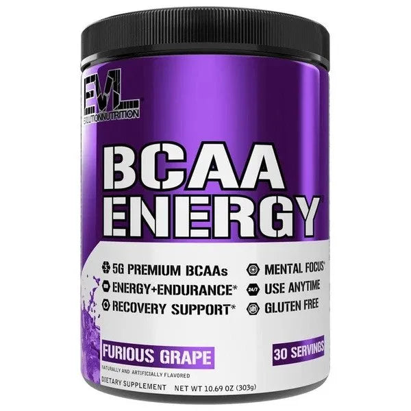 BCAA Energy Furious Grape - 303g - EVLution Nutrition - Sporto papildai