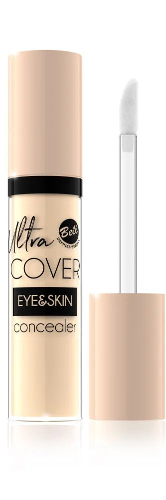 Bell Corrector intensyviai dengiantis skystas Ultra Cover Eye & Skin nr. 03 Medium Beige 5g - Kosmetika