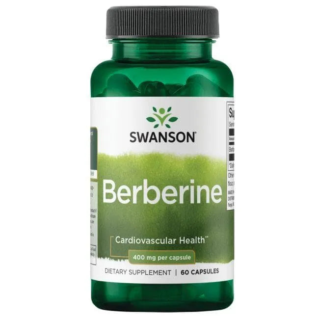 Berberine - 400 mg - N60 - Berberinas - Swanson - Papildai