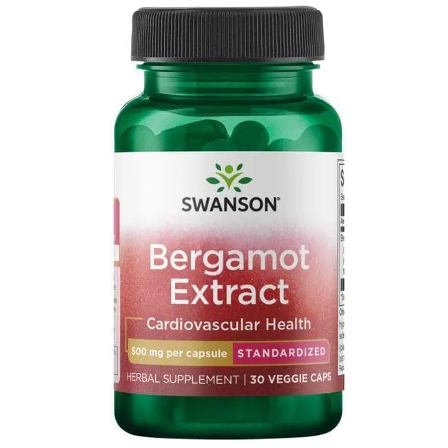 Bergamot Extract - 500 mg - N30 - Bergamočių ekstraktas - Swanson - Papildai