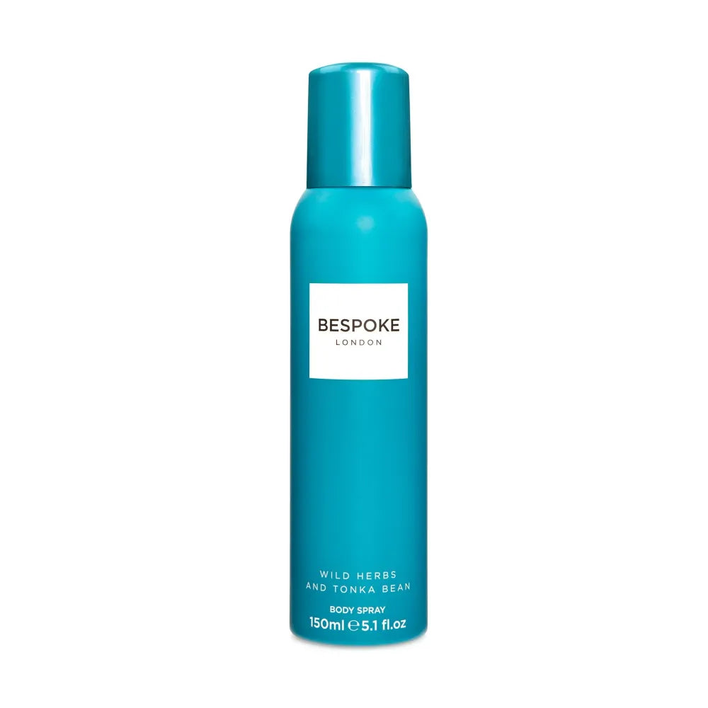 BESPOKE for Man Laukiniai žolelės ir Tonka pupelių purškiamas dezodorantas 150 ml - Kosmetika