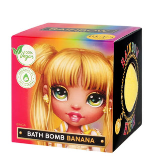 BI-ES DZIECI Fizzing Ball RAINBOW HIGH Bananų skaistalai - Kosmetika