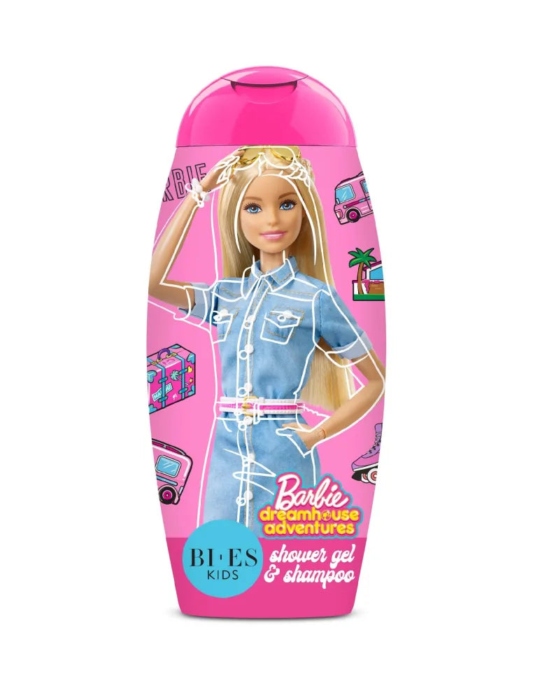 Bi-es Kids dušo gelis ir šampūnas 2in1 Barbie Dreamhouse Adventures 250ml - Kosmetika