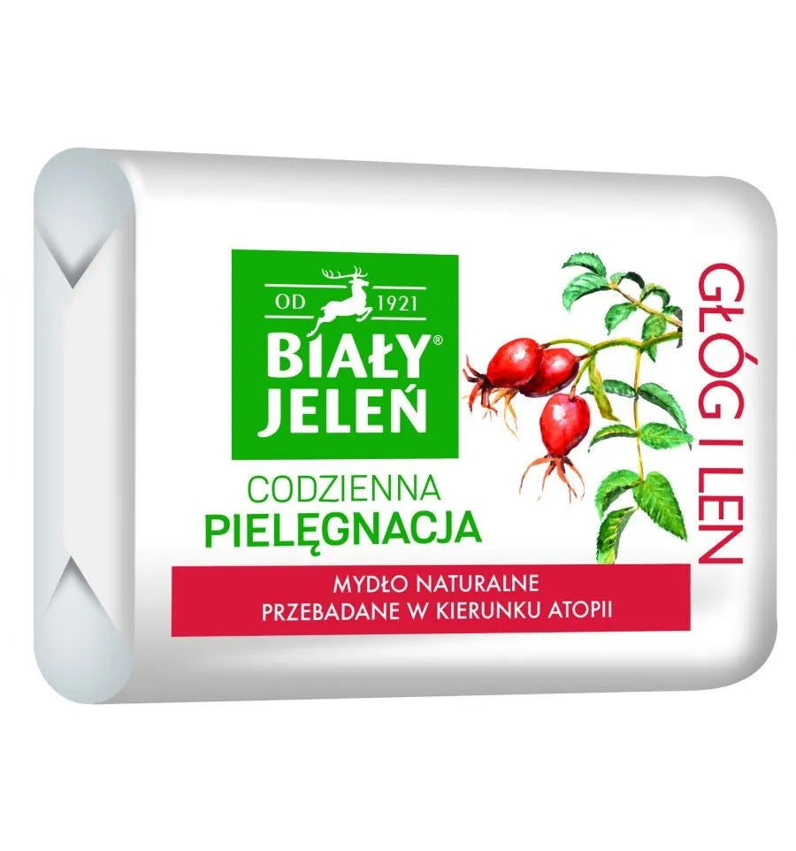 Biały Jeleń Daily Care Hipoalerginis muilas Šalavijas ir Linas 100g - Kosmetika