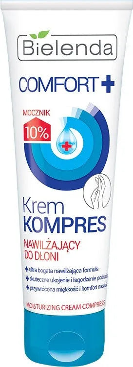 Bielenda Comfort + Drėkinantis rankų kremas-kompresas 75ml - Kosmetika