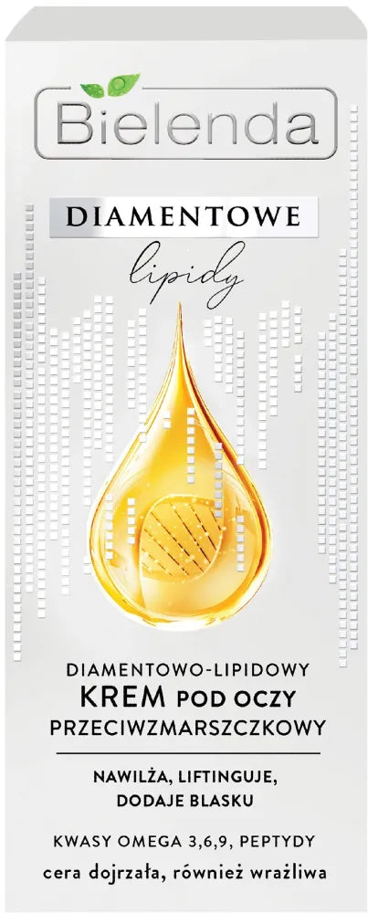 Bielenda Diamond Lipids Diamond-Lipid Akių Kremas Prieš Raukšles 15ml - Kosmetika