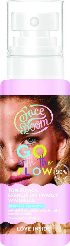 BIELENDA FaceBoom Go With The Flow Toning facial essence in a mist that restores balance to skin 100 ml - Kosmetika