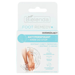 BIELENDA Foot Remedy + Antiperspirant-Foot kremas - gaivinamasis 50ml - Kosmetika