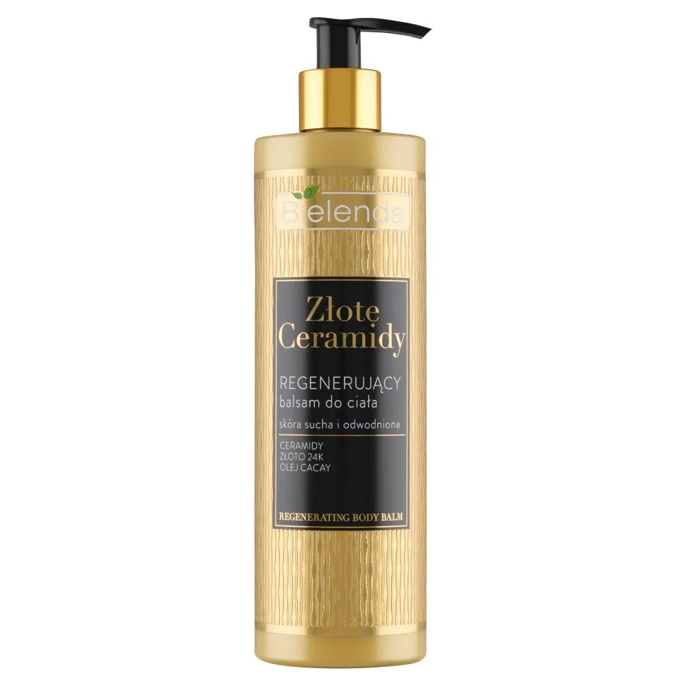 Bielenda Golden Ceramides Regenerating Body Lotion - sausai ir dehidratuotai odai 400ml - Kosmetika