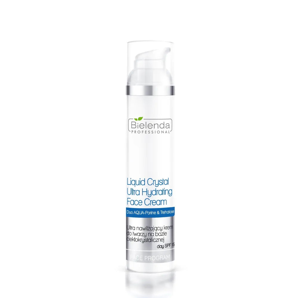 BIELENDA PROFESSIONAL - AQUA PORIN ULTRA EFFECT - Ultra-moisturizing liquid crystal-based face cream SPF 15 - Kosmetika